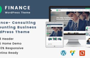 Finance-Consulting Accounting WordPress Theme