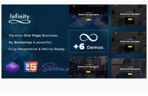 Infinity-One-Page-Parallax