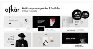 Afkar Creative Multi-Purpose HTML Theme afkar-creative-multipurpose-html-theme