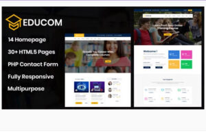 Educom Education and LMS Template edocom-education-and-lms-template