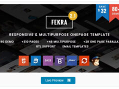 Fekra Responsive One/Multi Page HTML5 Template fekra-responsive-onemulti-page-html5-template