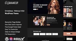 Gmaakeup Makeup Artist HTML Template