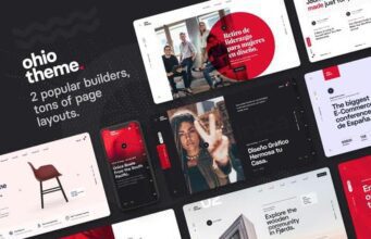 Ohio v3.5.5 Creative Portfolio & Agency WordPress Theme