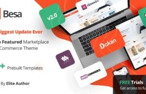Besa v2.3.5 Elementor Marketplace WooCommerce Theme Besa Elementor Marketplace WooCommerce Theme