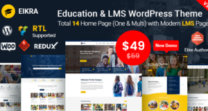 Eikra Education WordPress Theme Eikra Education WordPress