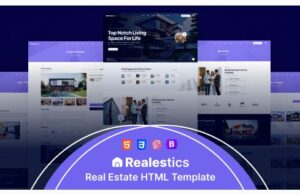 Realestics Real Estate HTML Template Realestics Real Estate HTML Template