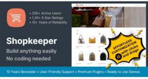 Shopkeeper v7.7 Responsive WordPress Theme Shopkeeper Multi-Purpose WooCommerce Theme