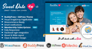 Sweet Date v3.9.1 More than a WordPress Dating Theme Sweet Date More than a Wordpress Dating Theme