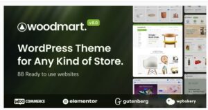 WoodMart v8.0.3 Responsive WooCommerce WordPress Theme WoodMart Multipurpose WooCommerce Theme