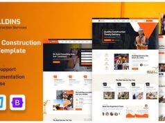 Billdins HTML5 Construction & Business Template Billdins HTML5 Construction & Business Template