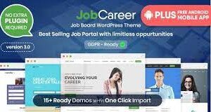 JobCareer v6 4 Job Board Responsive WordPress Theme JobCareer Job Board Responsive WordPress Theme