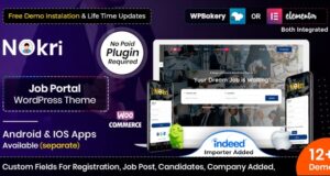 Nokri Job Board WordPress Them Nokri Job Board WordPress Them