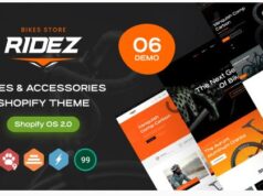 Ridez Bike & Accessories Shopify Theme OS 2.0 Ridez Bike & Accessories Shopify Theme OS