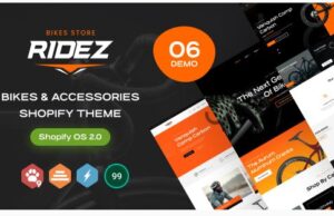 Ridez Bike & Accessories Shopify Theme OS 2.0 Ridez Bike & Accessories Shopify Theme OS