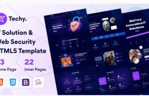 Techy IT Solution & Web Security HTML5 Template techy-it-solution-web-security-html5-template