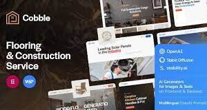 Cobble v1 0 Flooring Construction Service WordPress Theme Cobble v1.0 Flooring & Construction Service WordPress Theme