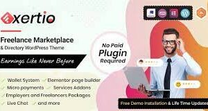 Exertio Freelance Marketplace WordPress Theme Exertio Freelance Marketplace WordPress Theme