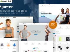 Spower Sportwear Clothing Responsive Shopify Theme Spower Sportwear Clothing Responsive Shopify Theme