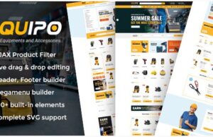 Equipo v3.1 Parts And Tools WordPress WooCommerce Theme equipo-parts-and-tools-wordpress-woocommerce-theme