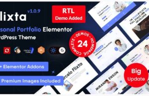 Flixta Personal Portfolio WordPress Theme flixta-personal-portfolio-wordpress-theme