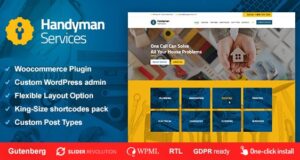 Handyman Services Construction & Renovation WordPress Theme Handyman Services Construction & Renovation WordPress Theme