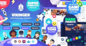 Vikinger BuddyPress and GamiPress Social Community Vikinger BuddyPress and GamiPress Social Community