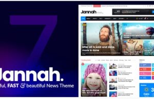 Jannah v7.5.0 Newspaper Magazine News BuddyPress AMP jannah-wordpress-news-magazine-theme