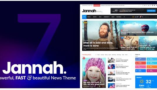 Jannah v7.6.3 Newspaper Magazine News BuddyPress AMP jannah-wordpress-news-magazine-theme