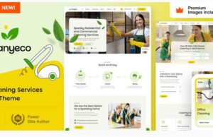 ClanyEco Cleaning Services WordPress Theme ClanyEco Cleaning Services WordPress Theme