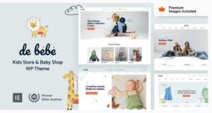 Debebe Kids Fashion eCommerce WordPress Theme Debebe Kids Fashion eCommerce WordPress Theme