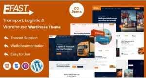 Efast v1.0 Transport, Logistic & Warehouse WordPress Theme Efast Transport Logistic & Warehouse WordPress Theme