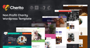 Cherito Non Profit Charity WordPress Theme Cherito Non Profit Charity WordPress Theme