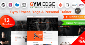 Gym Edge v4.3.7 Gym Fitness WordPress Theme Gym Edge Gym Fitness WordPress Theme