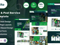 Poolito Cleaning Service HTML Template Poolito Cleaning Service HTML Template