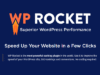 WP Rocket v3.20.1.1 WordPress Cache Plugin WP Rocket wordPress Cache Plugin