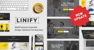 Linify Multipurpose Corporate WordPress Theme linify-one-man-business-wordpress-theme