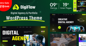 DigiFlow Digital Agency WordPress Theme DigiFlow Digital Agency WordPress Theme