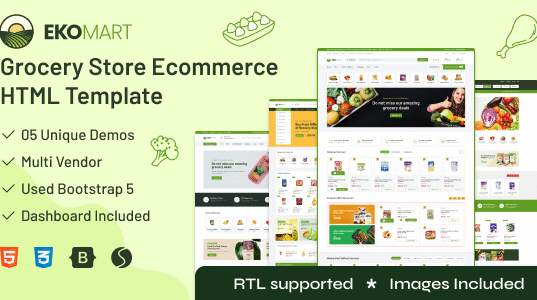 Ekomart eCommerce HTML Template Ekomart eCommerce HTML Template