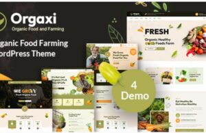 Orgaxi Organic food and fram WordPress Theme orgaxi-organic-food-and-fram-wordpress-theme