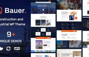Bauer v1.33 Construction and Industrial WordPress Theme Bauer v1.33 Construction and Industrial WordPress Theme