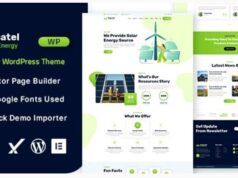 Capatel Solar Energy WordPress Theme Capatel Solar Energy WordPress Theme