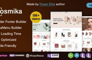 Cosmika Beauty Cosmetics & Makeup SkinCare WooCommerce WordPress Theme Cosmika Beauty Cosmetics & Makeup SkinCare WooCommerce WordPress Theme