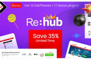 REHub Price Comparison, Business Community REHub Price Comparison, Multi Vendor Marketplace Wordpress Theme