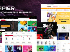 Vapier Vape Store WooCommerce WordPress Theme Vapier Vape Store WooCommerce WordPress Theme