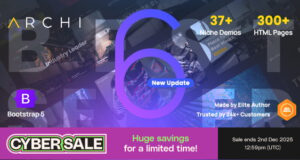 Archi v6.2.5 Premium Interior Design & Multipurpose Template Archi Premium Interior Design & Multipurpose Template