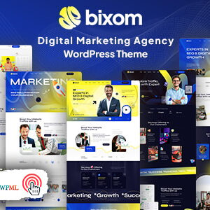 Bixom Digital Agency WordPress Bixom Digital Agency WordPress