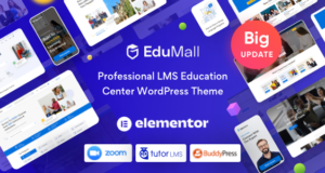 EduMall v4.4.8 Professional LMS Education Center WordPress Theme EduMall Professional LMS Education Center WordPress Theme