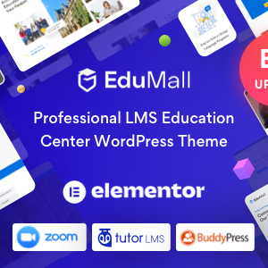 EduMall v4.4.8 Professional LMS Education Center WordPress Theme EduMall Professional LMS Education Center WordPress Theme