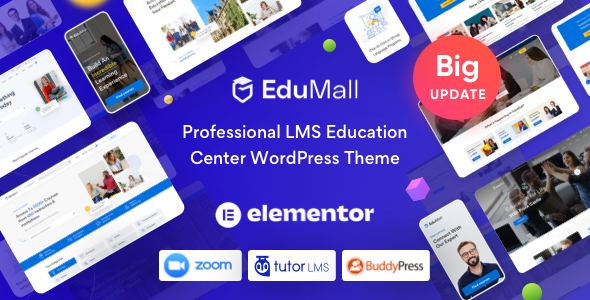 EduMall Professional LMS Education Center WordPress Theme EduMall Professional LMS Education Center WordPress Theme