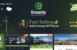 Greenly Ecology & Solar Energy WordPress Theme Greenly Ecology & Solar Energy WordPress Theme